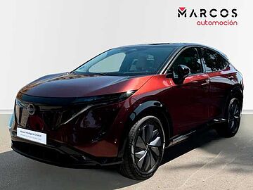 Nissan Ariya 5p 87kWh e-4ORCE Evolve CAR. 22kW MURASAKI RED+ NINJA BLACK GRIS
