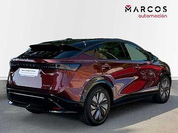 Nissan Ariya 5p 87kWh e-4ORCE Evolve CAR. 22kW MURASAKI RED+ NINJA BLACK GRIS