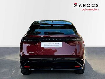 Nissan Ariya 5p 87kWh e-4ORCE Evolve CAR. 22kW MURASAKI RED+ NINJA BLACK GRIS