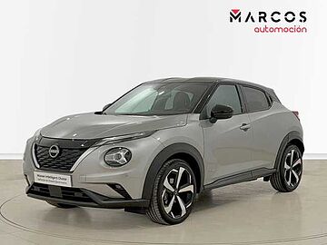 Nissan JUKE 1.6 Hybrid 105kW (145CV) Tekna PLATA DIAMANTE CON TECHO NEGRO