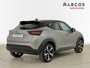 Nissan JUKE 1.6 Hybrid 105kW (145CV) Tekna PLATA DIAMANTE CON TECHO NEGRO