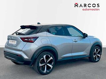 Nissan JUKE 1.6 Hybrid 105kW (145CV) Tekna PLATA DIAMANTE CON TECHO NEGRO