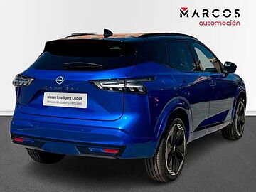 Nissan Qashqai DIG-T 116kW mHEV CVT N-Design Magnetic Blue + Black