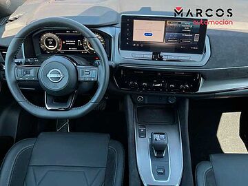 Nissan Qashqai DIG-T 116kW mHEV CVT N-Design Magnetic Blue + Black