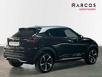 Nissan JUKE 1.6 Hybrid 105kW (145CV) N-Design Silver NEGRO CON TECHO PLATA NEGRO