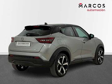 Nissan JUKE 1.6 Hybrid 105kW (145CV) Tekna PLATA DIAMANTE CON TECHO NEGRO